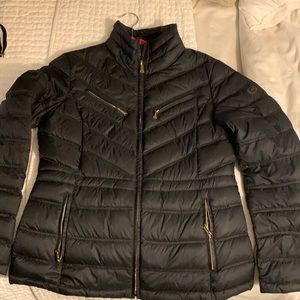 Michael Kors Packable Puffer Jacket Black Medium